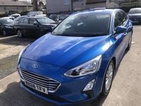 Used Ford Focus Titanium 125 HP (91 kW) 2018 Blue Hatchback