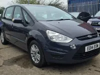 Used Ford S-MAX Zetec 114 HP (83 kW) 2014 Grey MPV