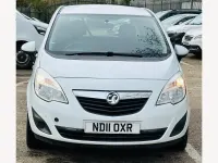Used Vauxhall Meriva 128 HP (94 kW) 2011 White MPV