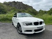 Used BMW 120 Cabriolet Sport Line 2013 White Cabriolet