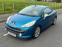 Used Peugeot 207 GTi 120 HP (88 kW) 2009 Blue Cabriolet