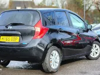 Begagnad Nissan Note Acenta Premium 90 HK (66 kW) 2015 Svart Minibuss