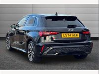 Used Audi A3 S-Line 150 HP (110 kW) 2024 Black Hatchback