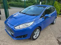 Used Ford Fiesta Zetec 2013 Blue Hatchback