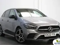 Used Mercedes B250e AMG line 218 HP (160 kW) 2022 Selenite grey Hatchback