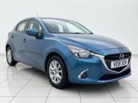 Used Mazda 2 90 HP (66 kW) 2018 Blue Hatchback