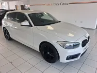 Used BMW 118 Sport Line 136 HP (100 kW) 2018 White Hatchback