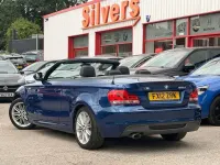 Used BMW 120 Cabriolet M Sport 177 HP (130 kW) 2012 Blue Cabriolet