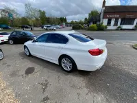 Begagnad BMW 520 Advantage 2013 Vit Sedan
