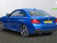 Second-hand BMW 218 Performance 136 CP (100 kW) 2020 Albastru Coupe
