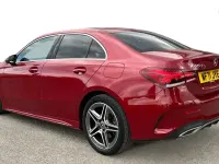 Used Mercedes A220 AMG line 190 HP (139 kW) 2021 Red Sedan