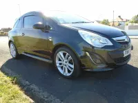 Begagnad Vauxhall Corsa Edition 2014 Svart Halvkombi