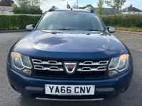 Used Dacia Duster Prestige 110 HP (80 kW) 2017 Mediterranean blue SUV