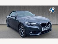 Used BMW 218 Sport Line 134 HP (98 kW) 2020 Grey Cabriolet