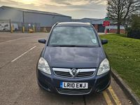 Used Vauxhall Zafira 115 HP (84 kW) 2010 Blue MPV