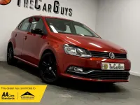 Used VW Polo Match 2017 Red Hatchback