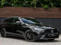 Used Mercedes E300 AMG line 2021 Black Estate