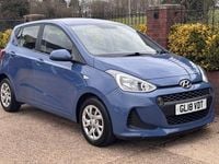 Used Hyundai i10 SE 66 HP (48 kW) 2018 Blue Hatchback