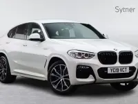 Used BMW X4 M Sport 190 HP (139 kW) 2019 White SUV