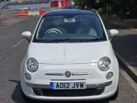 Used Fiat 500 Lounge 69 HP (50 kW) 2012 White Hatchback