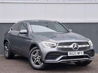 Used Mercedes GLC220 AMG line 194 HP (142 kW) 2020 Grey Coupe