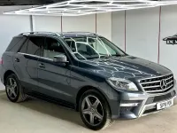 Used Mercedes ML350 AMG line 258 HP (189 kW) 2015 Grey SUV