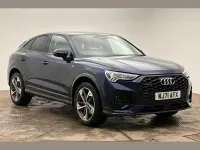 Used Audi Q3 Black Edition 187 HP (137 kW) 2021 Blue SUV