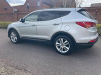 Used Hyundai Santa Fe Premium SE 194 HP (142 kW) 2014 Silver SUV
