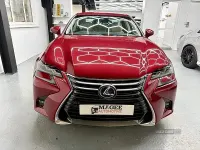 Used Lexus GS300h 2017 Red Sedan