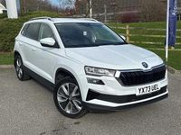 Used Skoda Karoq SE L 147 HP (108 kW) 2023 Moon white metallic SUV