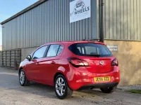Used Vauxhall Corsa SRi 100 HP (73 kW) 2017 Red Hatchback