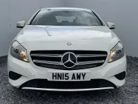 Used Mercedes A180 Sport Edition 122 HP (89 kW) 2015 White Hatchback