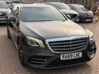 Used Mercedes S350 AMG line 2019 Black Sedan
