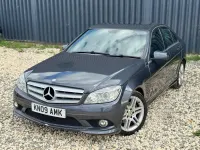 Used Mercedes C220 2009 Grey Sedan