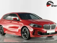 Used BMW 118 M Sport 136 HP (100 kW) 2023 Red Hatchback