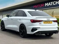 Used Audi S3 Black Edition 2024 White Sedan