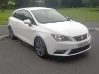 Used Seat Ibiza CONNECT 90 HP (66 kW) 2016 White Hatchback