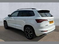 Used Skoda Karoq SportLine 190 HP (139 kW) 2023 White SUV