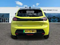 Used Peugeot e-208 GT 114 kW (156 HP) 2024 Yellow Hatchback