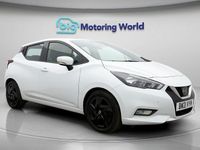 Used Nissan Micra Acenta 92 HP (67 kW) 2021 White Hatchback