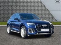Used Audi Q5 S-Line 261 HP (191 kW) 2022 Blue SUV