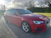 Used Audi A4 Sport 190 HP (139 kW) 2017 Red Estate