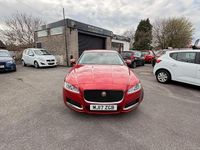 Begagnad Jaguar XF Prestige 2017 Röd Sedan