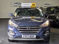 Used Hyundai Tucson 136 HP (100 kW) 2017 Blue SUV