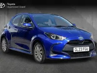 Used Toyota Yaris 114 HP (83 kW) 2023 Blue Hatchback