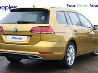 Used VW Golf VII GT 115 HP (84 kW) 2018 Yellow Estate