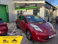 Used Nissan Leaf Tekna 80 kW (109 HP) 2014 Red Hatchback