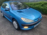 Used Peugeot 206 68 HP (50 kW) 2002 Blue Hatchback