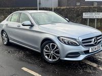 Begagnad Mercedes C220 170 HK (125 kW) 2014 Silver Sedan