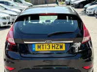 Used Ford Fiesta Zetec 2013 Black Hatchback